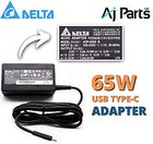 Genuine Delta Charger 65W Type-C AC Adapter PSU For Dell Latitude 9330 2-in-1