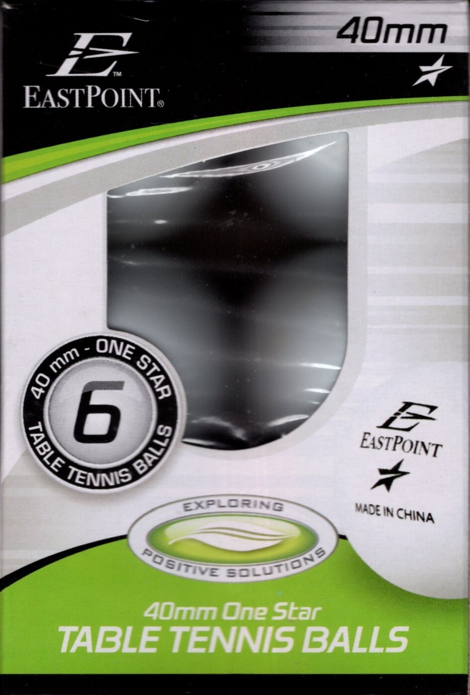 Box of EastPoint six 40mm table tennis/ping pong balls; brand new eBay