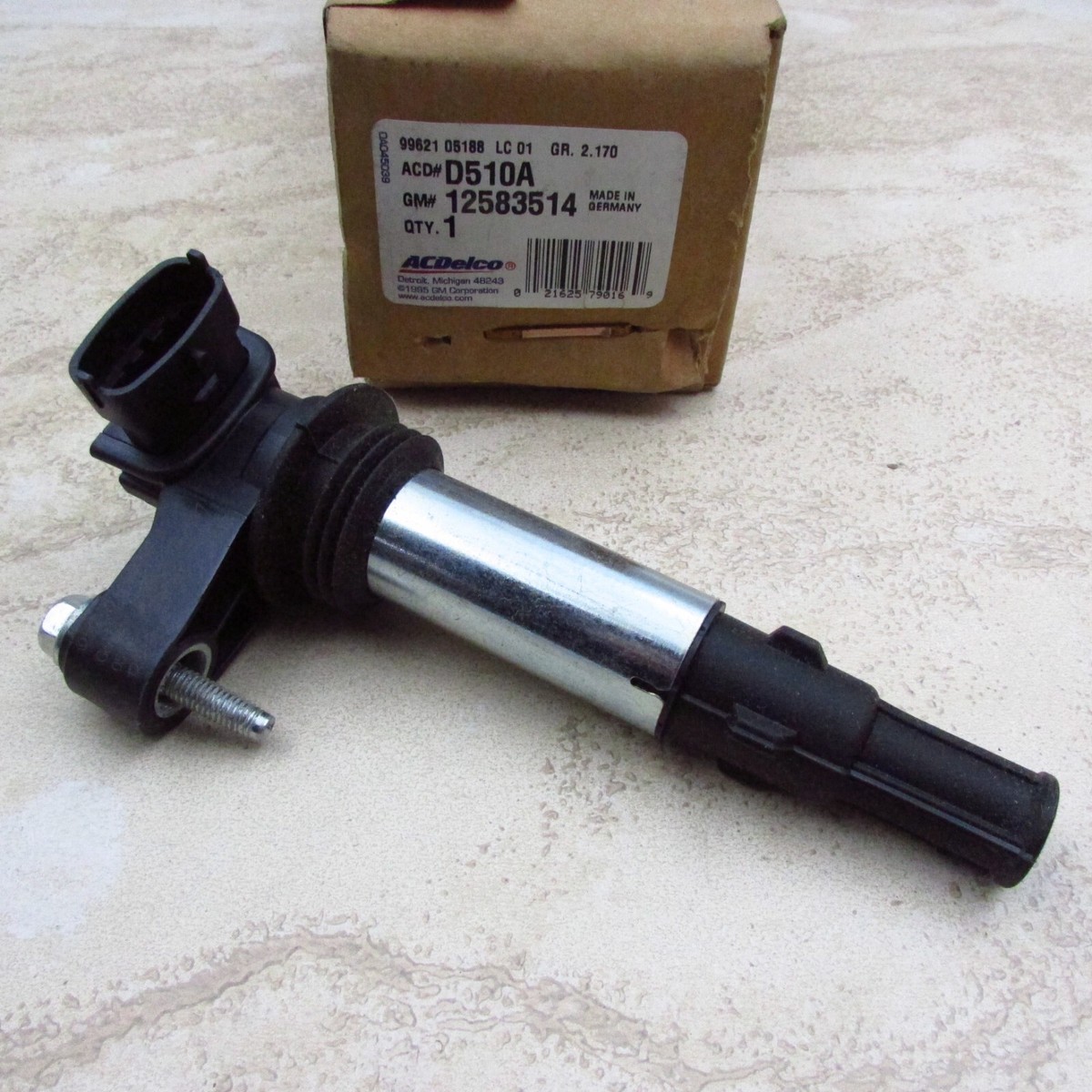 Genuine OEM ACDelco D510A GM 12583514 Ignition Coil | eBay
