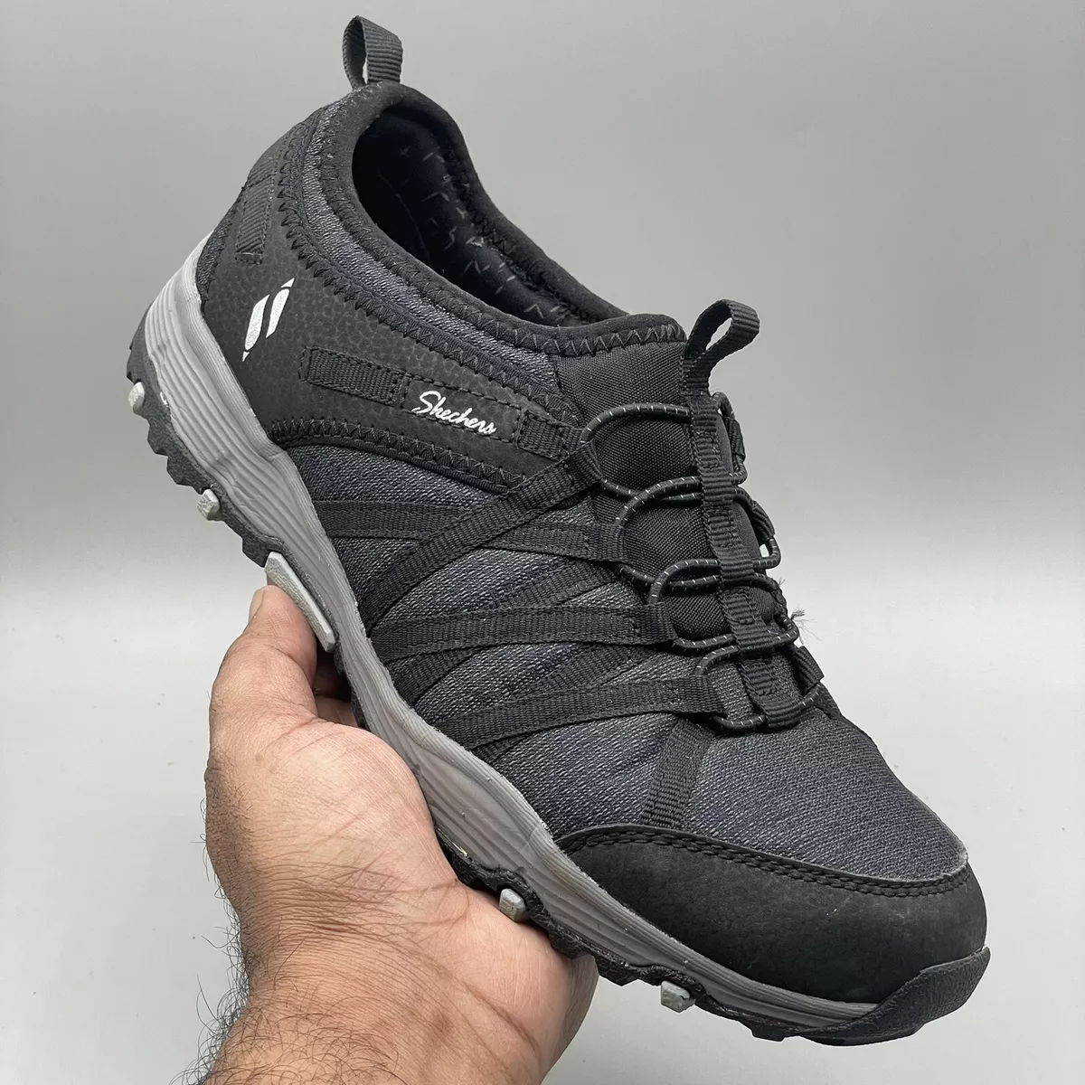 Skechers Womens Seager Hiker Topanga Hiking SN158236 Black