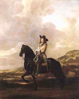 KEYSER Thomas de Reiter Portrait von Pieter Schout A4 Fotodruck