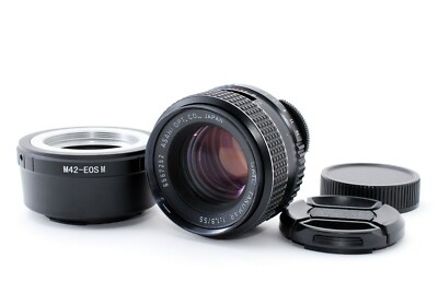 Super Takumar 55mm F1.8 M4/3マウントアダプターセット Super Takumar