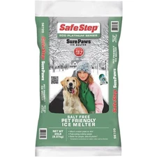 North American Salt Sure Paws Ice Melter, Salt-Free and Pet Friendly, 20lbs