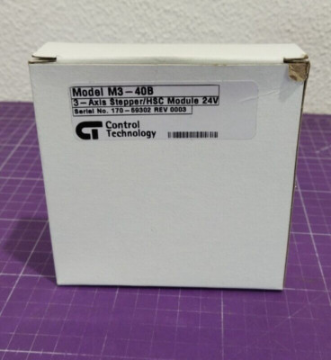 CONTROL Technology M3-40B 3-AXIS Stepper/HSC Module 24V