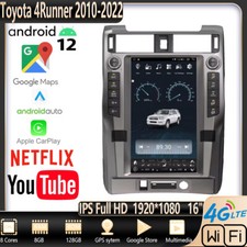 For Toyota 4Runner 2010-2022 Apple CarPlay Android 12 Car Stereo Radio GPS WiFi
