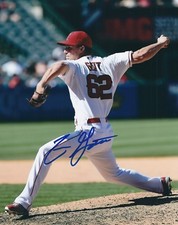AUTOGRAPHED TREVOR GOTT 8X10 Los Angeles  Angels Photo W/COA 