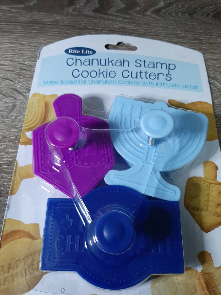 "Cortadores de galletas Rite Lite Janucá sello 8,75"" juego de 3 formas diferentes - ENVÍO 24H Foto 3 de 4