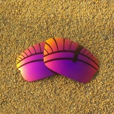 Polarized Lenses Replacement for-OAKLEY Half Wire 2.0 - Midnight Sun Mirror