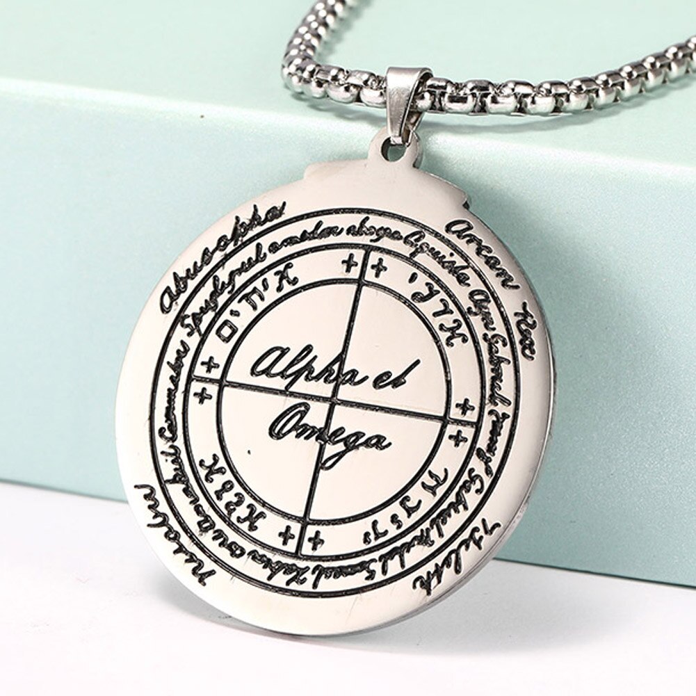 Good Health Amulet Necklace Vitality Life Force Talisman Pentacle Solomon Seal