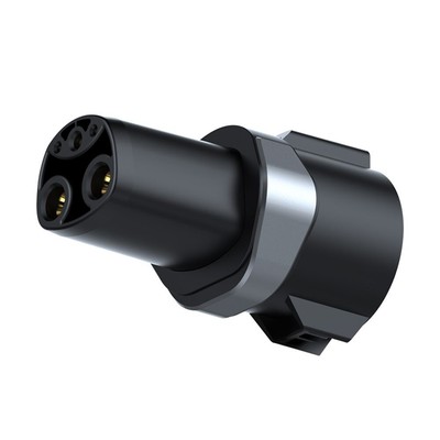 Ladeadapter EV -Ladeadapter Auto Zubeh?r Schwarz 250 V 60a Plastik+Metall