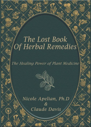 The Lost Book of Herbal Remedies paperback with color pictures