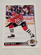 1992-93 Upper Deck Chicago Blackhawks #113 Michel Goulet