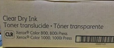 MOSTLY NEW GENUINE XEROX 006R01479 CLEAR Dry Ink Color Press 800 1000 -- 75%