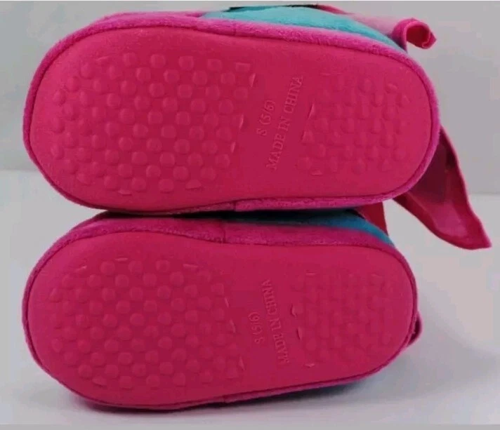 Zapatilla/zapato sin cordones SuperGirl DC Comics para niñas pequeñas rosa/verde azulado: mediano 7/8 Foto 2 de 3