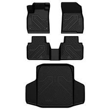 LASFIT Floor Mats for Honda Accord 2023-2025 Custom TPE Cargo Mat Floor Liners
