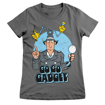 Offiziell Lizenziertes Inspector Gadget - Go Go Gadget Damen T-Shirt