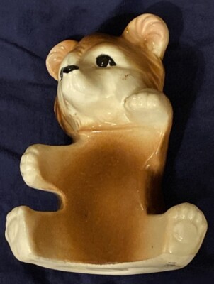 Shaker Japan Brown Honey Bear Hugging Bee Hive But Hive Missing Salt Shaker Vtg