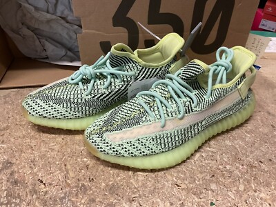 DS MENS ADIDAS YZY YEEZY  BOOST 350 V2 Yeezreel FW5191 SZ 8 BOX DEFECT AUTHENTIC