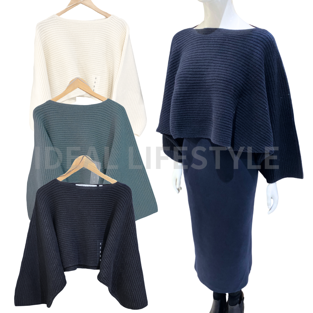 uniqlo × lemaire ポンチョ Uniqlo X Lemaire Women's Black Cape Jacket Oversized Hooded