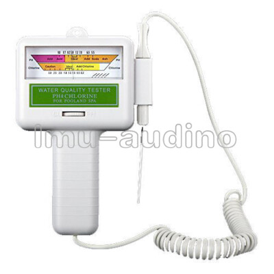Electronic Water Tester Water Test Meter Pool Chlorine pH Value Test