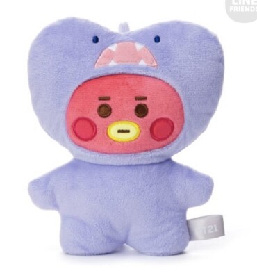 BTS BT21 TATA Plush Doll Baby Sea Creature Linefriends Official New Tete 18cm