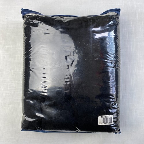 NEW! *RARE BLACK* Ralph Lauren SOLID WOOL THROW BLANKET Home Collection 54 x 72 - Picture 7 of 23