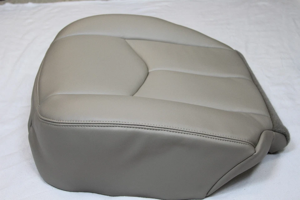 Cubierta de asiento de cuero sintético para conductor Chevy Tahoe Suburban 2003 2004 2005 2006 color tostado #522 Foto 3 de 4