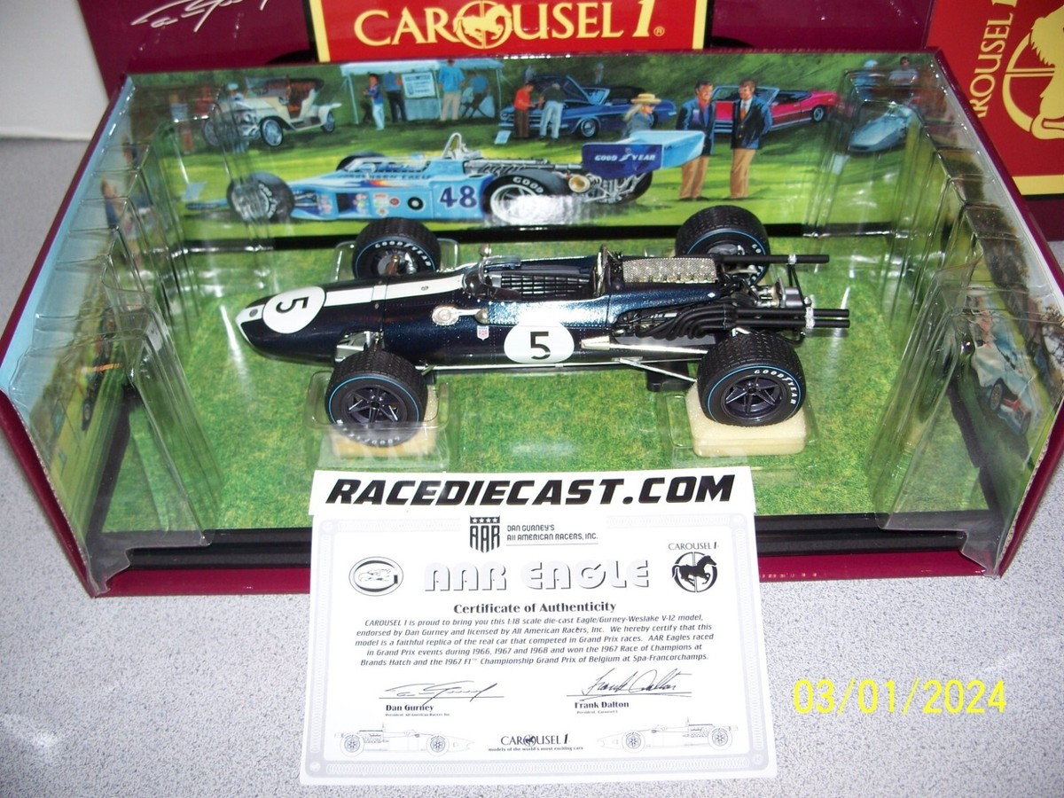 DAN GURNEY'S EAGLE RACING CARS 限定版 9 DAN GURNEY DAN GURNEY'S EAGLE RACING CARS 限定版 9 DAN GURNEY