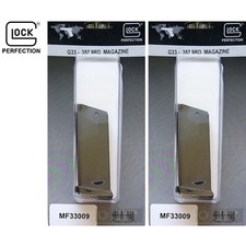 TWO GLOCK 33 G33 .357 SIG 9-Round MAGAZINES 33009 Factory NEW FAST SHIP
