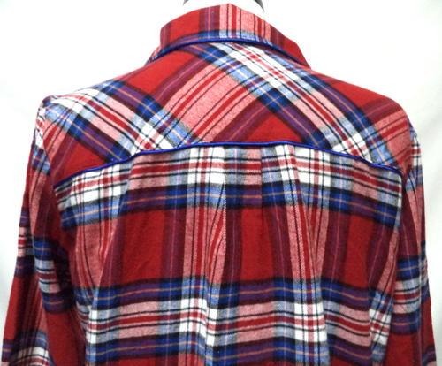 Soft Surroundings flannel plaid Coziest Sleep pajama top NEW NWT Size Medium Md - Picture 13 of 14