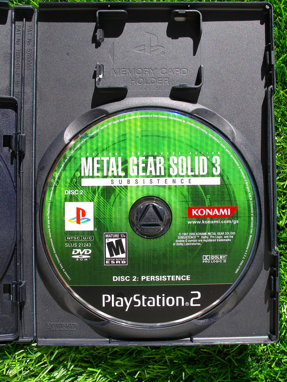 🌟 Limited Edition Metal Gear Solid 3 Subsistence PlayStation 2 Game DVD BOX SET eBay