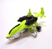 Vintage 2011 Lime Green Diecast HW City Works...