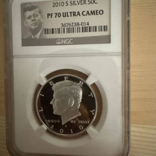 2010S Silver Kennedy PF70 Ultra Cameo