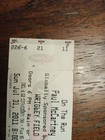 PAUL MCCARTNEY JULY 31, 2011 WRIGLEY FIELD CONCERT TICKET - ON THE RUN TOUR  — photo 4