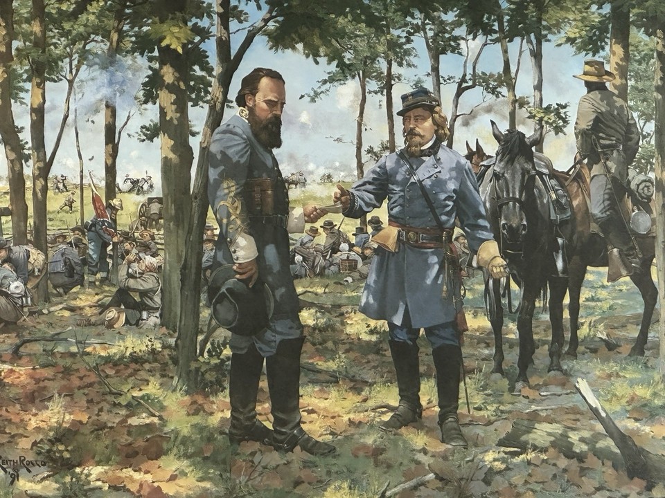 Keith Rocco - Gettysburg Burden Of Command Civil War Art Print Signed ...