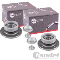 2X A.B.S. Radlager/Radnabe Mit ABS-RING Hinten Passend FüR CitroËN Xsara | 20038