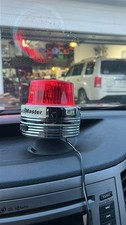 Video Auto Master Revolving Emergency Red Light 12 V Dc - Testedworks