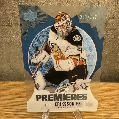 2023-24 Upper Deck Ice Premieres #195 Olle Eriksson EK RC 281/799 Anaheim Ducks