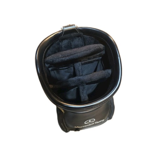 Mercedes-Benz Stand Golf Club Bag Caddy con Cover Borsa in Pelle Ottime Condizioni - Foto 5 di 18