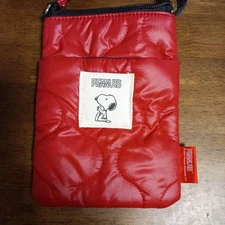 PEANUTS Snoopy Red Smartphone Pouch 4.9x6.7 Inch Cartoon Case