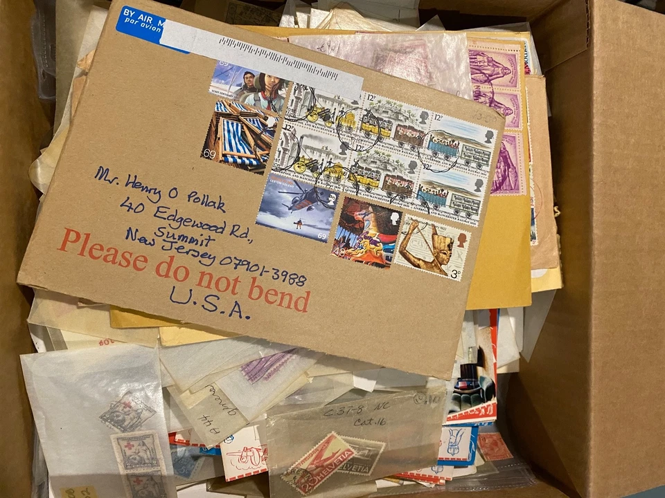 US/WW Stamps Covers & More in 12x12x6 Box Lot Better!!! Not all Shown L-1604 - Image 2 of 4