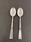 New Listing2 Sterling Silver Classic Rose by Reed & Barton 6" Teaspoons Beautiful Real