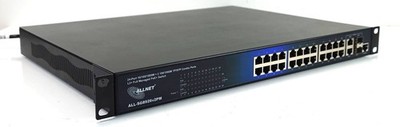 ALLNET ALL-SG8926v2PM Managed Gigabit PoE Switch 460W 802.3at 24x RJ-45 2x SFP