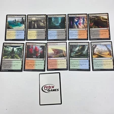 10 Dual Land - Ikoria: Lair of Behemoths - 1x of each - MP-NM - Sets - MTG FTG