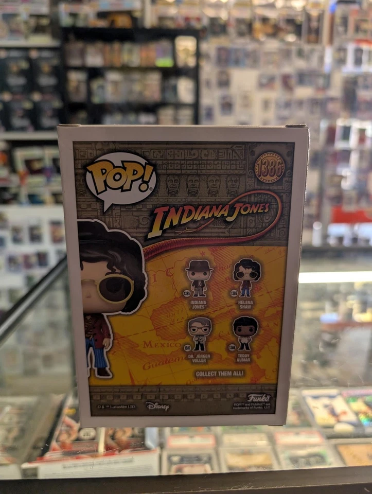 Indiana Jones y el Dial del Destino - Helena Shaw #1386 Funko Pop Vinilo Foto 3 de 4