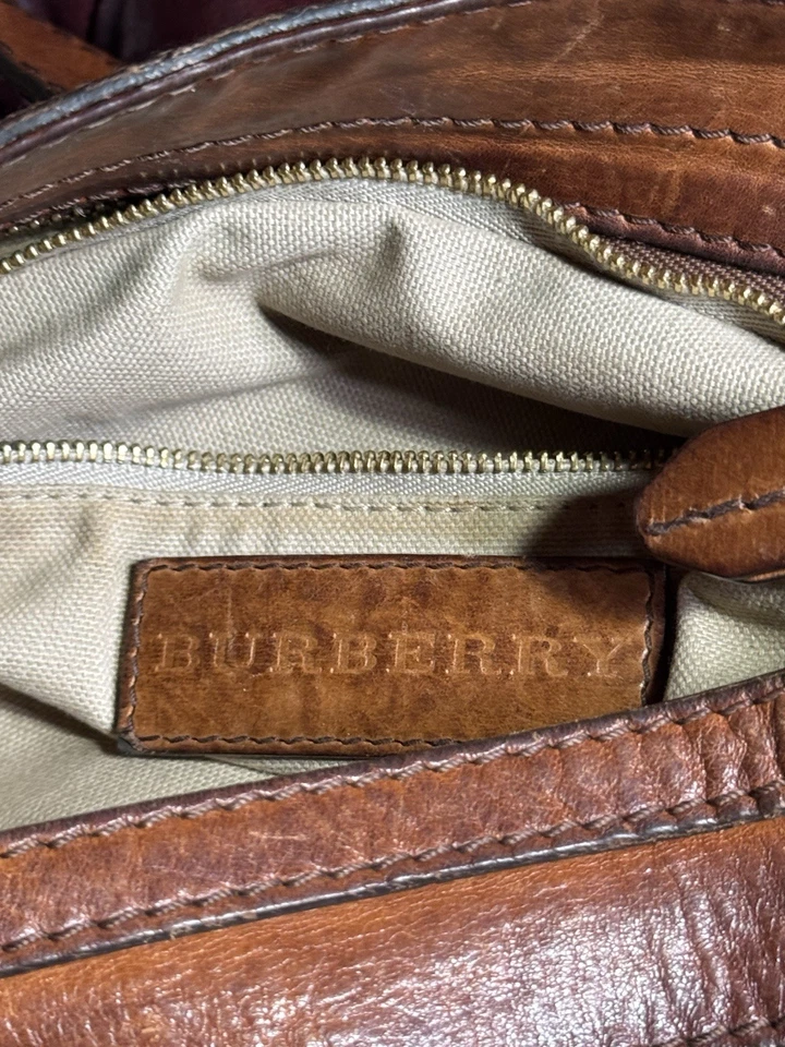 Bandolera mujer burberry house check 100% auténtica Foto 2 de 4