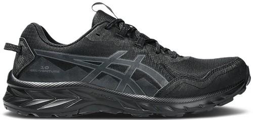 Asics GEL-Venture 10 Men Trail Running Shoe Black Lake Grey Red US