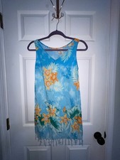 White Stag Hawaiian Vacation Dress Size Medium