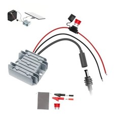 Starlink Mini Power Supply, 12V/24V to 30V 50cm femal plug power cable Grey