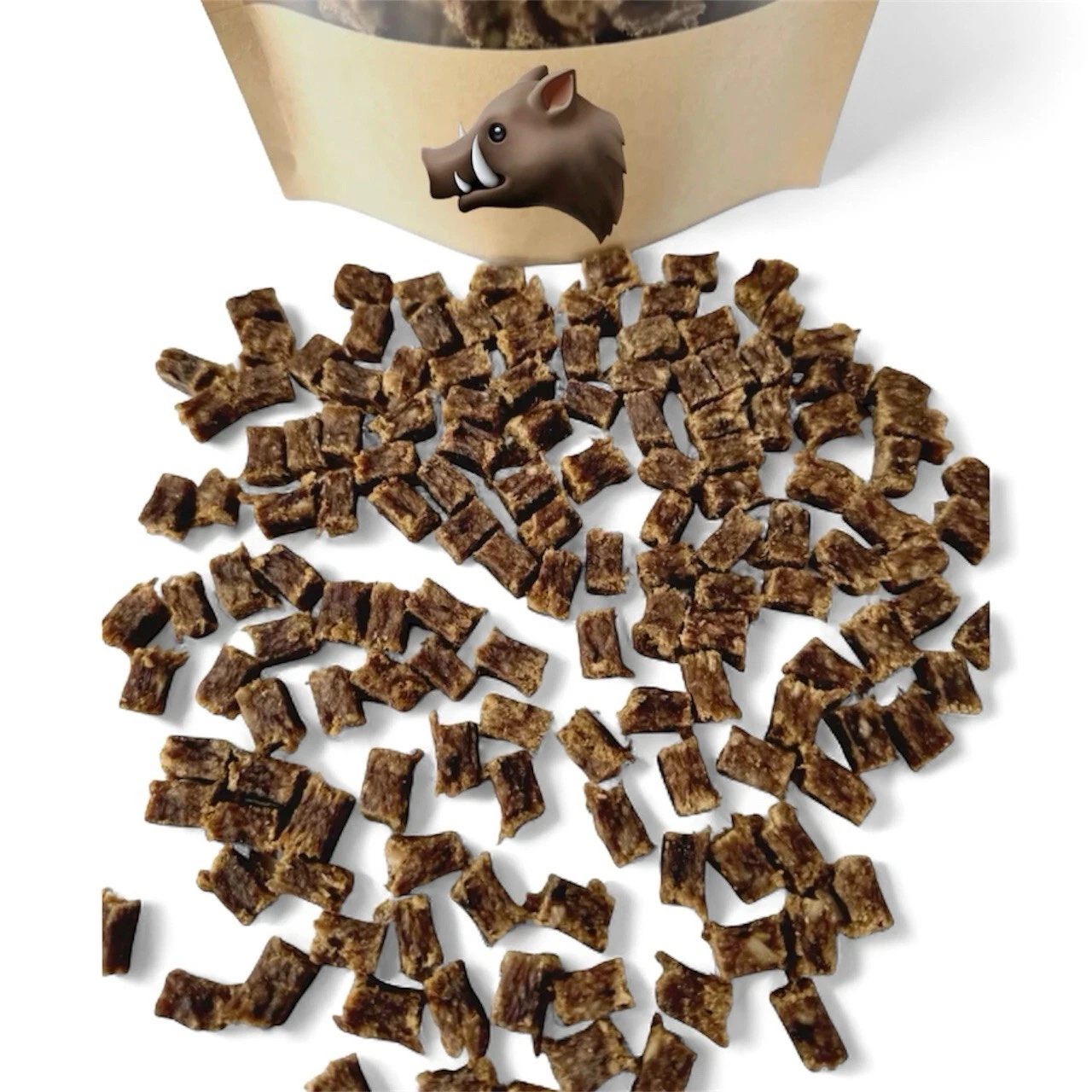 Naturally Air Dried WILD BOAR Meat Training Quik Reward Dog or Puppy Treat 300g